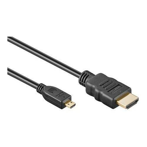 [99190200] HDMI Cable Micro HDMI to HDMI 2 Meter