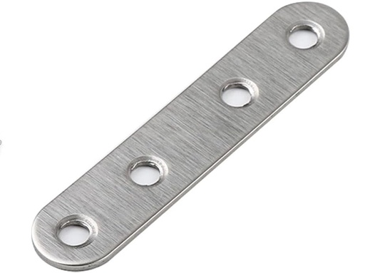 [99190214] Prototyping Parts Profile Connector Hot Bed Support Pallet Fixed Straight Strip Stainless Steel 40*10mm