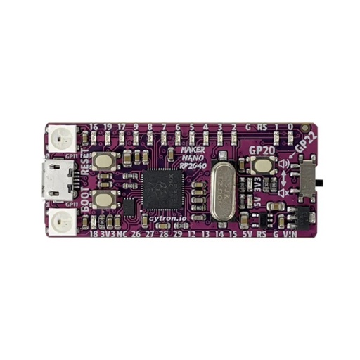 [99190346] Raspberry Pi Nano RP2040 Maker: Simplifying Projects with RP2040