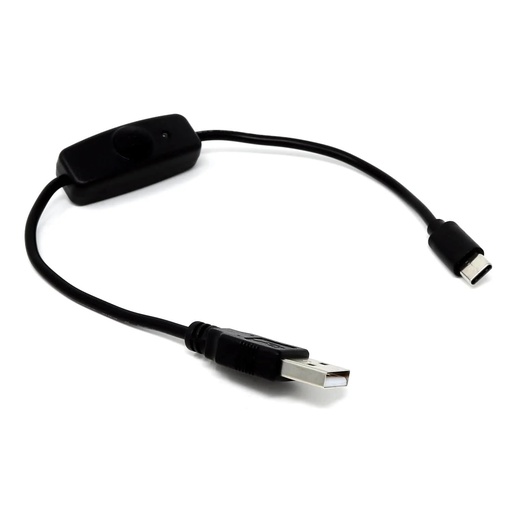 [99190358] Cable USB to Type C With On/Off Switch