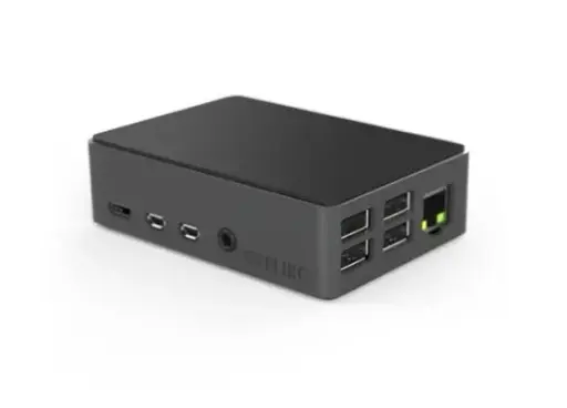 [99190402] Raspberry Pi 4 Aluminum Flirc Case Enclouser Black