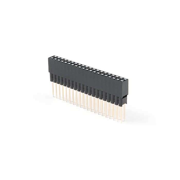 Raspberry Pi Headers Extended 2x20 Female Pin GPIO (SparkFun ...