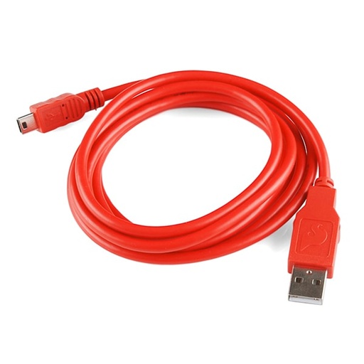 [99190449] Cable USB 2.0 Type A to Mini-B 5-Pin (Sparkfun)