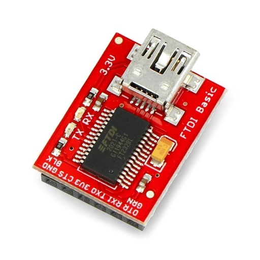 [99190454] USB to TTL Serial Basic Breakout - 3.3V (SparkFun)