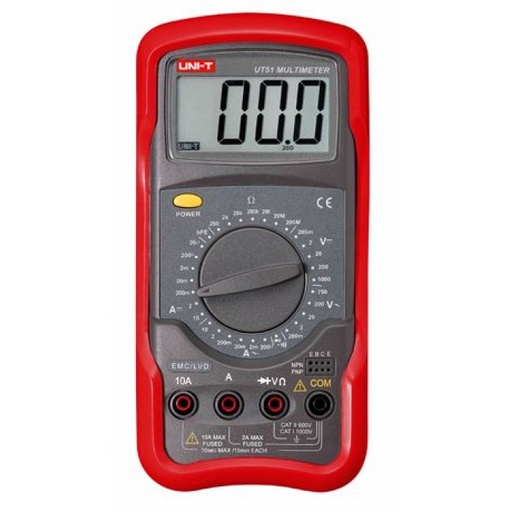 [99190459] Multimeter UNI-T UT51 H+