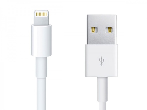 [99190480] Cable USB A to Lightning Cable 1m White (Generic)