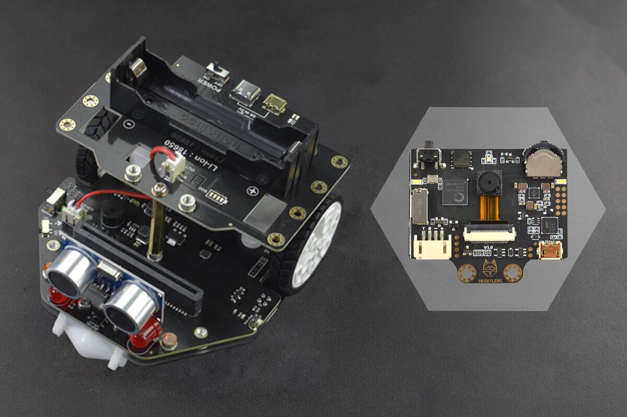 [99190617] Robot micro:Maqueen Plus V2 (18650 Battery)
