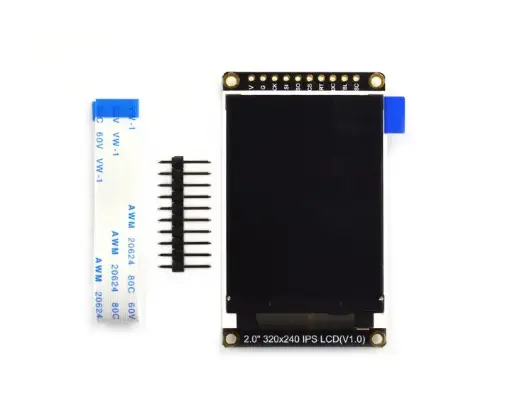 [99190643] LCD TFT IPS 2.0 320x240 Display with MicroSD Card (Fermion: Breakout)