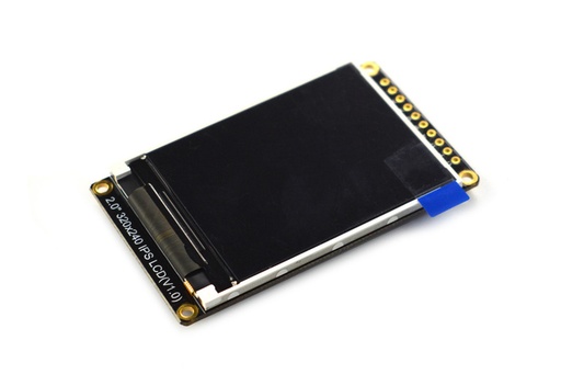 [99190643] LCD TFT IPS 2.0 320x240 Display with MicroSD Card (Fermion: Breakout)