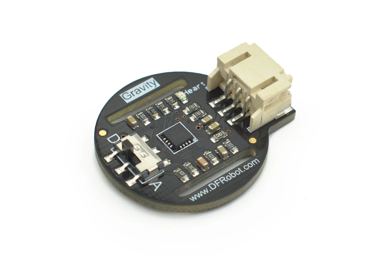 [99190646] Heart PPG Rate Monitor Sensor (Analog/Digital Gravity: DFRobot)