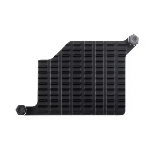 [99190669] Aluminum Heatsink For Raspberry Pi 5 With Thermal Pads And Spring Loaded Push Pins