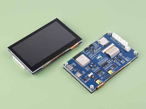 [99190686] ESP32-S3 4.3inch 800x480 5-point Capacitive Touch Display Development Board