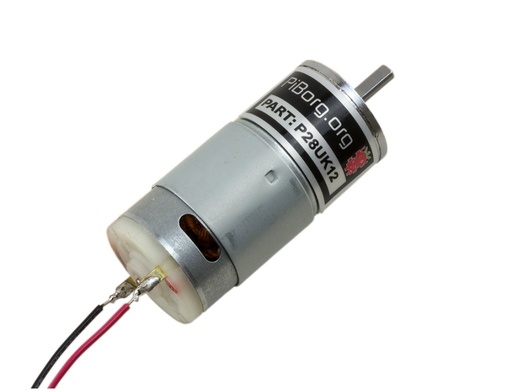 [99190706] Motor 12V 590RPM - 28mm (PiBorg)