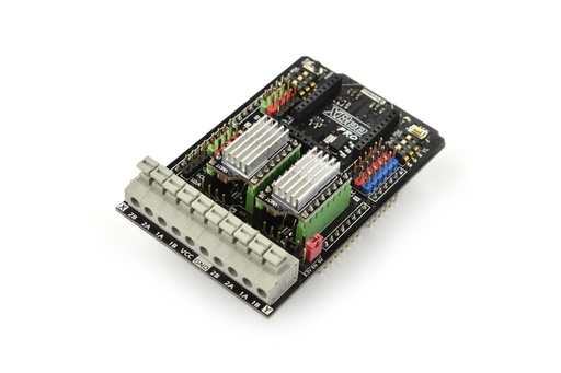 [99190783] Stepper Motor Shield for Arduino Dual Bipolar DRV8825 (DFRobot Gravity) - DRI0023