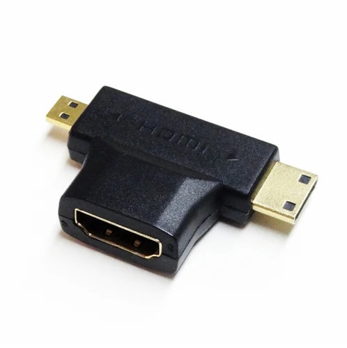 [99190781] HDMI Male/Female to Mini HDMI Connector 