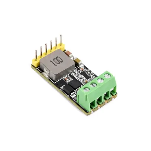 [99190795] DC-DC Buck Mini Module Configurable 3.3V Or 5V Buck With Header and Terminal (WaveShare)