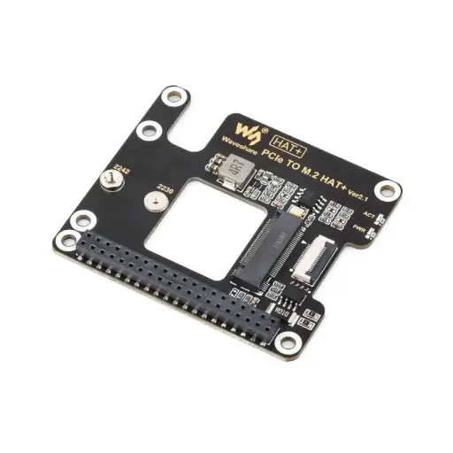 [99190797] Raspberry Pi 5 PCIe To M.2 Adapter HAT (WaveShare)