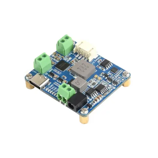 [99190799] Solar Power Manager Module (D) Supports 6V~24V Type-C 5V/3A (WaveShare)
